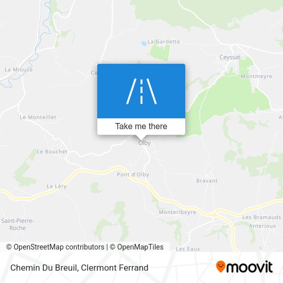 Chemin Du Breuil map