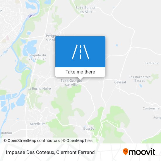 Impasse Des Coteaux map