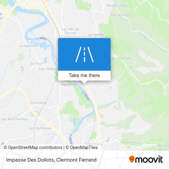 Impasse Des Dollots map