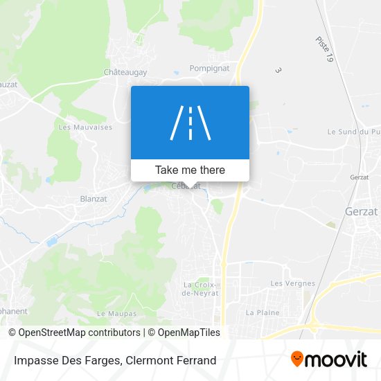 Impasse Des Farges map