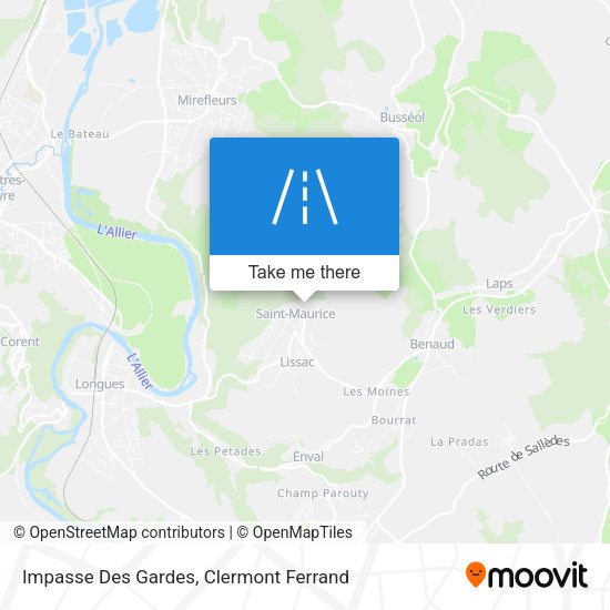 Impasse Des Gardes map