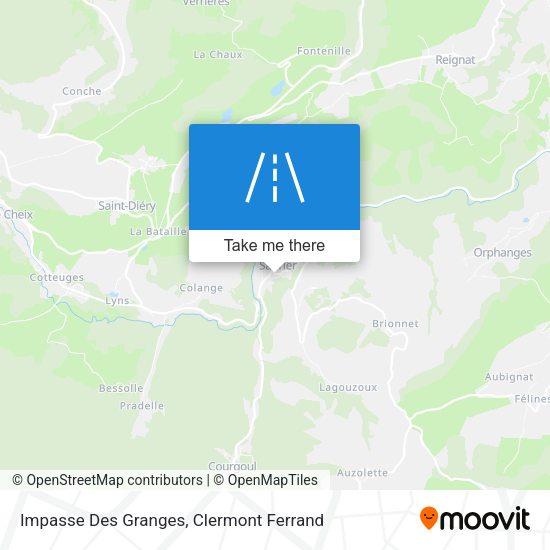 Impasse Des Granges map