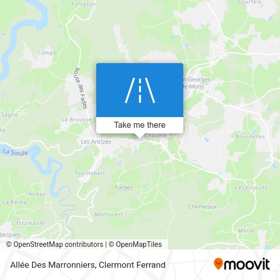 Allée Des Marronniers map