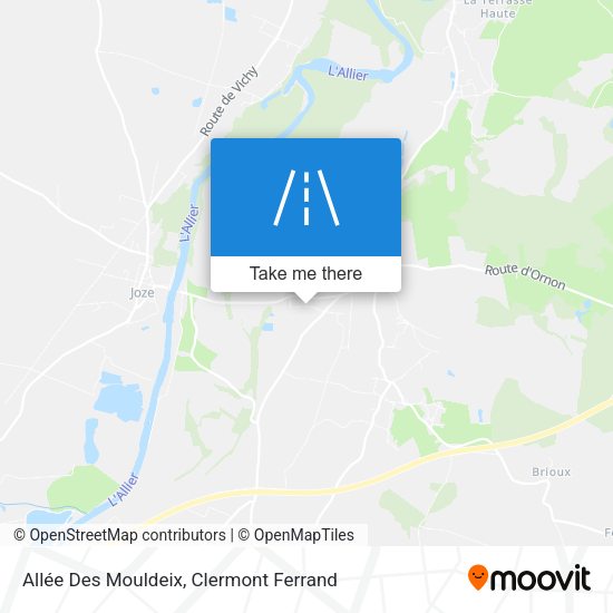 Allée Des Mouldeix map
