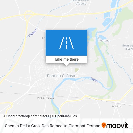 Chemin De La Croix Des Rameaux map