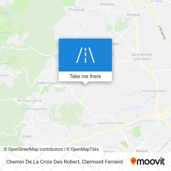 Chemin De La Croix Des Robert map