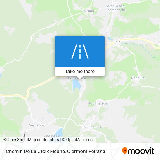 Chemin De La Croix Fleurie map