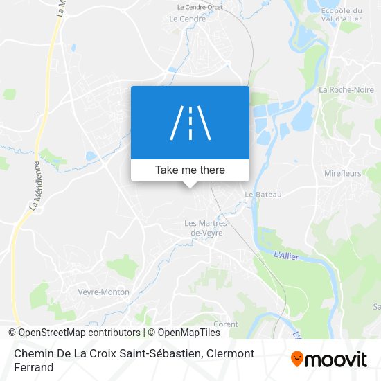 Chemin De La Croix Saint-Sébastien map