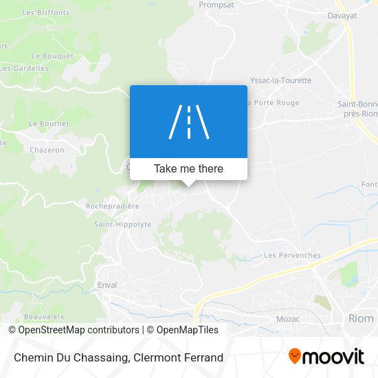 Chemin Du Chassaing map