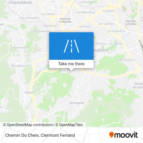 Chemin Du Cheix map