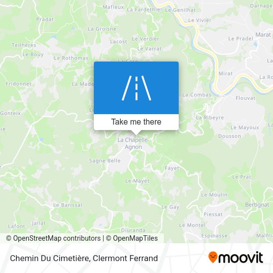 Chemin Du Cimetière map