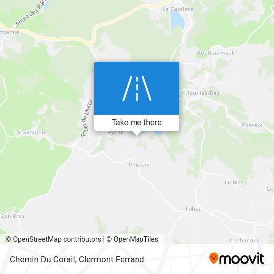 Chemin Du Corail map