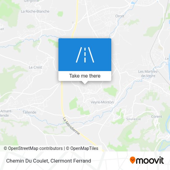 Chemin Du Coulet map