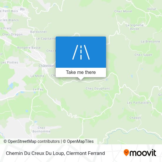 Chemin Du Creux Du Loup map