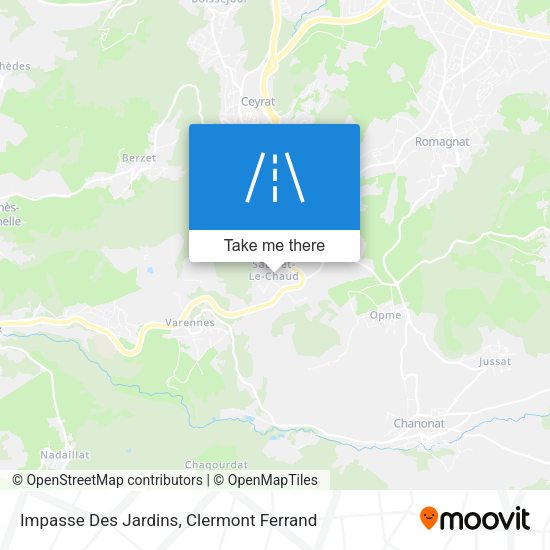 Impasse Des Jardins map