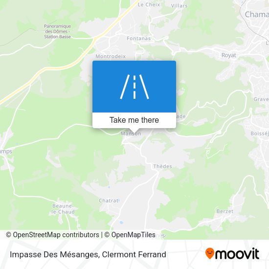 Impasse Des Mésanges map
