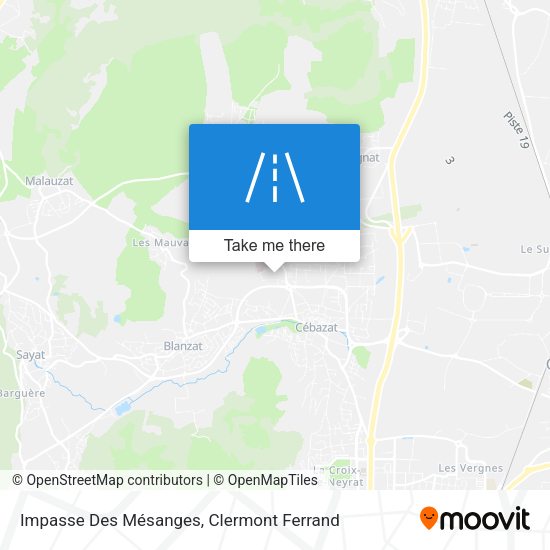 Impasse Des Mésanges map