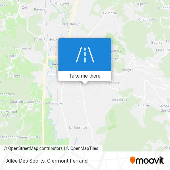 Allée Des Sports map