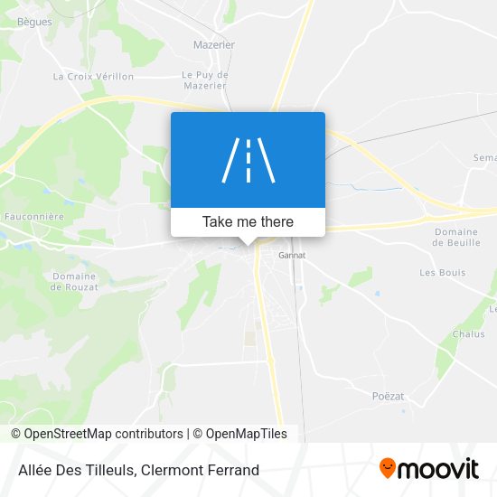 Allée Des Tilleuls map
