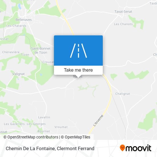 Chemin De La Fontaine map