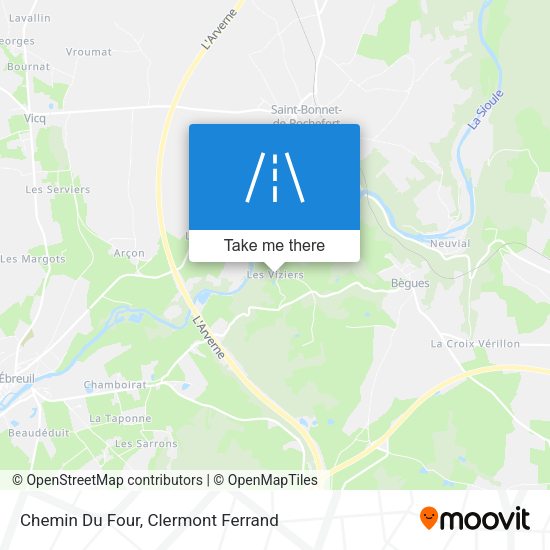 Chemin Du Four map