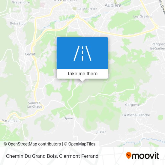 Chemin Du Grand Bois map