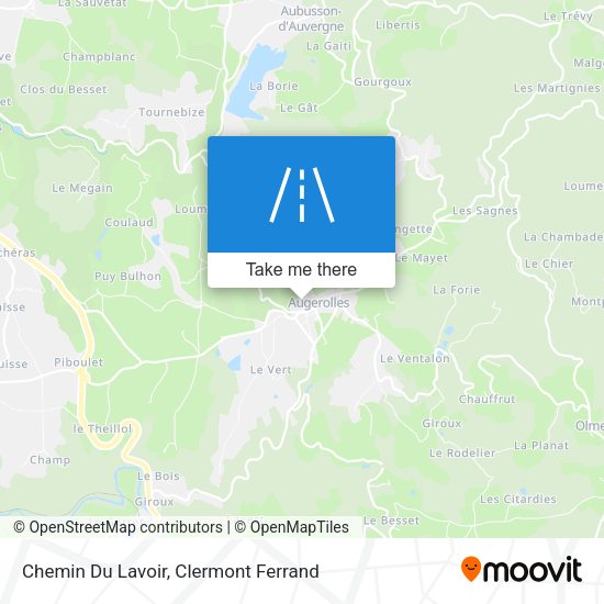 Chemin Du Lavoir map