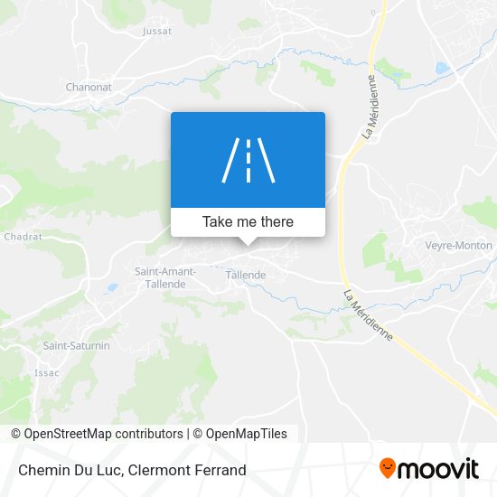 Chemin Du Luc map