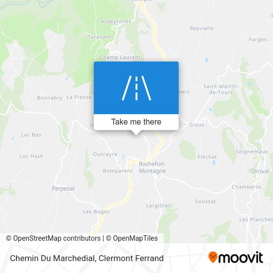 Chemin Du Marchedial map