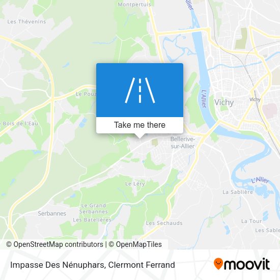 Impasse Des Nénuphars map