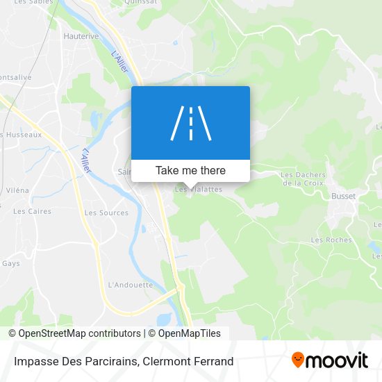 Impasse Des Parcirains map