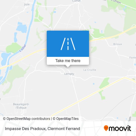 Impasse Des Pradoux map