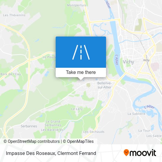 Impasse Des Roseaux map