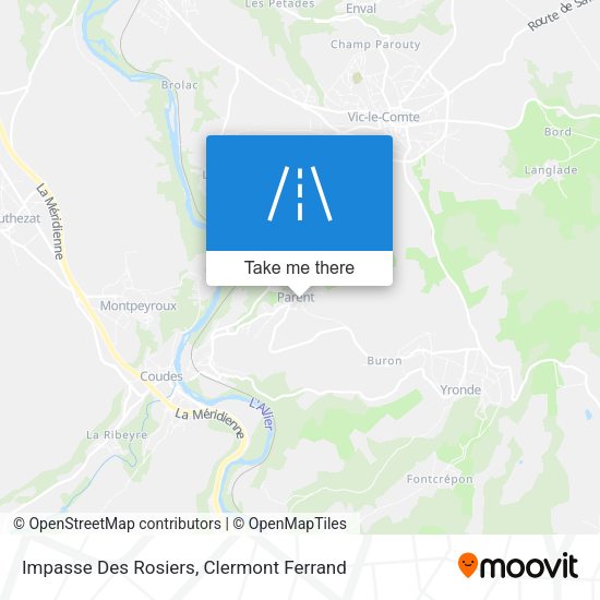 Impasse Des Rosiers map