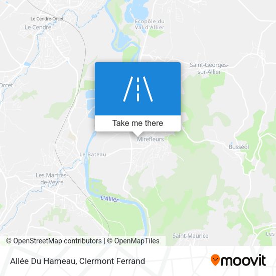 Allée Du Hameau map