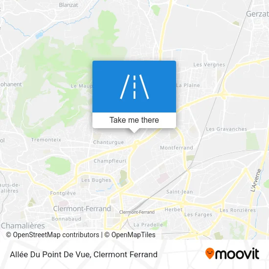 Allée Du Point De Vue map
