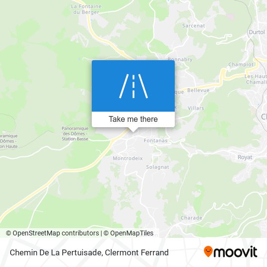 Chemin De La Pertuisade map