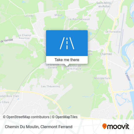 Chemin Du Moulin map