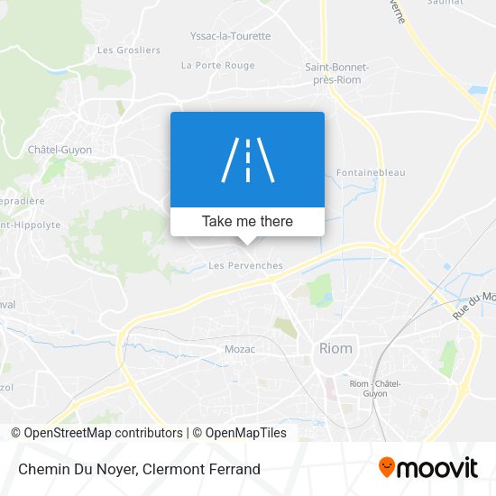 Chemin Du Noyer map