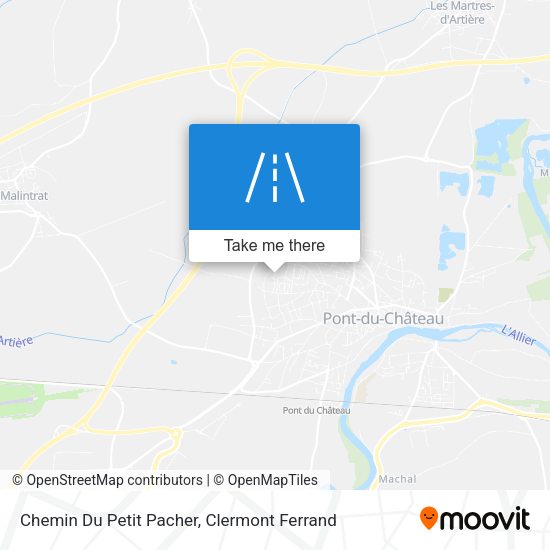 Chemin Du Petit Pacher map