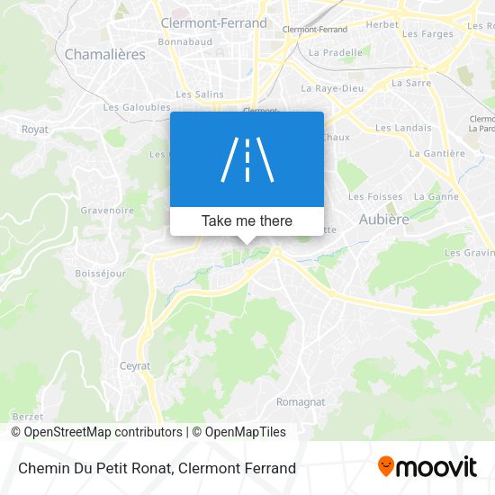 Chemin Du Petit Ronat map