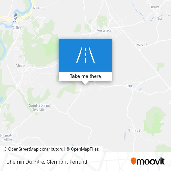 Chemin Du Pitre map