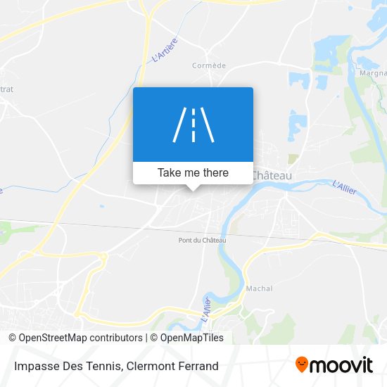 Impasse Des Tennis map