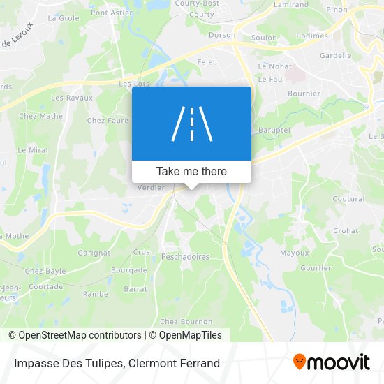 Impasse Des Tulipes map