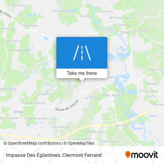Impasse Des Églantines map