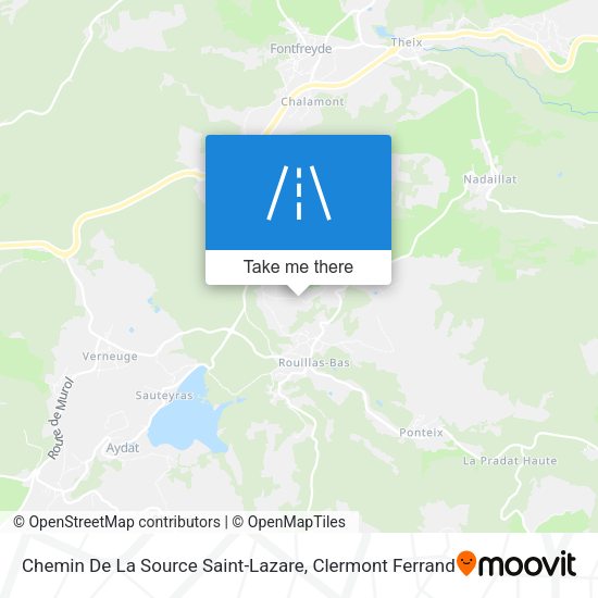 Chemin De La Source Saint-Lazare map