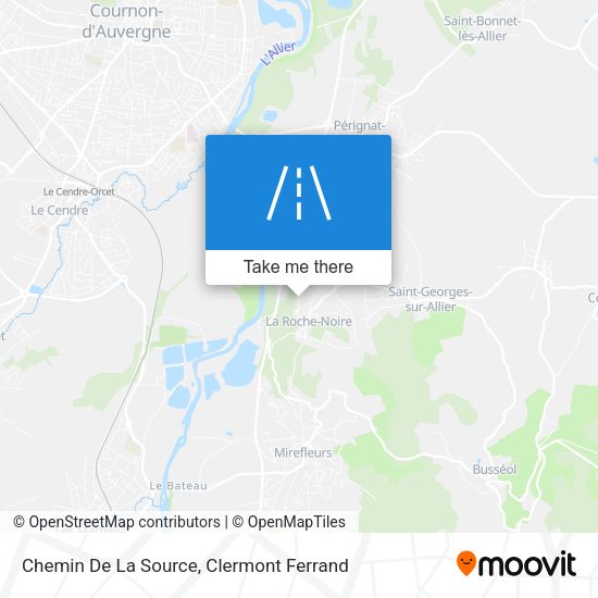 Chemin De La Source map
