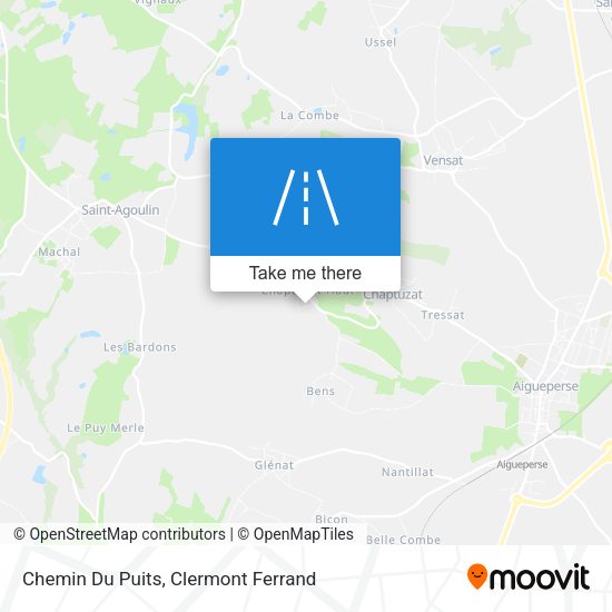 Chemin Du Puits map