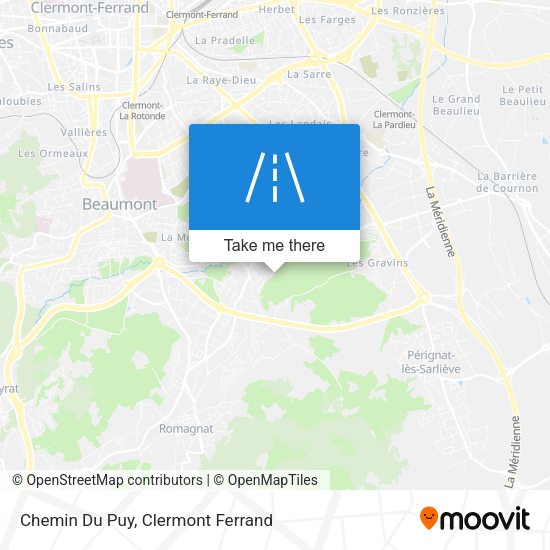 Chemin Du Puy map