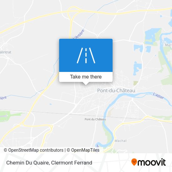 Chemin Du Quaire map